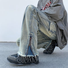 Spring New High Street Men Jeans Harajuku Fashion Design Oversized Denim Pants For Male Hip Hop Casual 5XL Trousers voguable