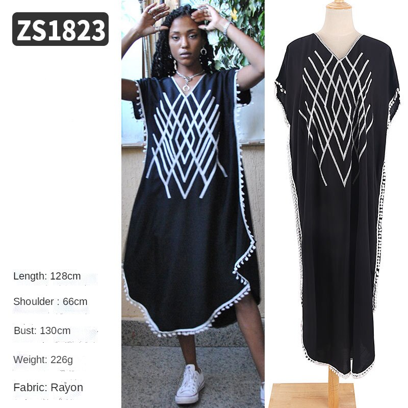 Women V Neck Short Sleeve Cover Up BeachWear Beach Party Maxi Dress Vestidos De Fiesta Saida De Praia voguable