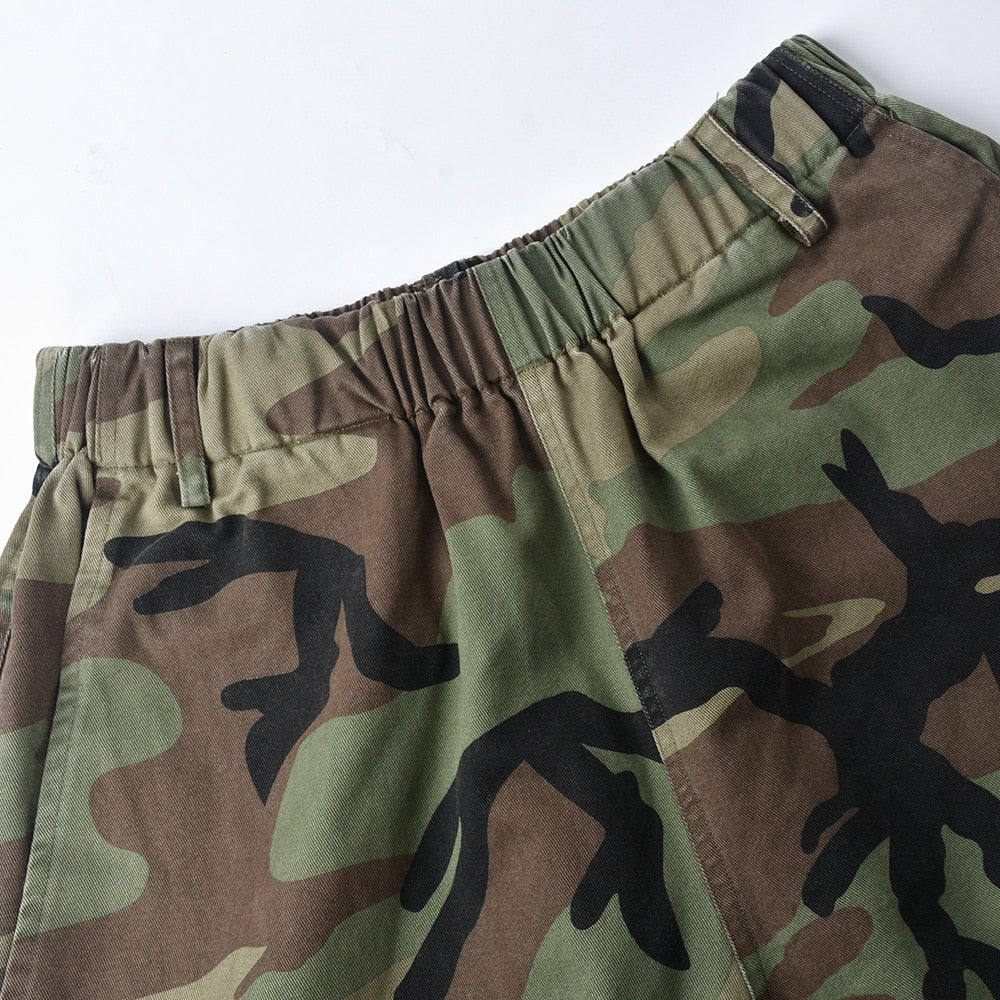 Summer  Casual High Waist Camouflage Pockets Sexy Woman Shorts For Women Short Jeans Pants Street Clothes voguable