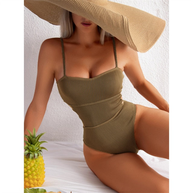 Voguable Swimwear High Waist Bikini Set For Women Sporty Swimsuit Girls 2022 Blue Beach Bath Suit Two Piece Bathers Beachwear voguable