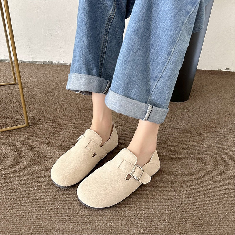 Shoes Women Casual Sneakers Woman-shoes 2022 Roses Slip-on Shallow Lace-Up Basic Flat Solid Winter Flock Round Toe Fabric Leisur voguable