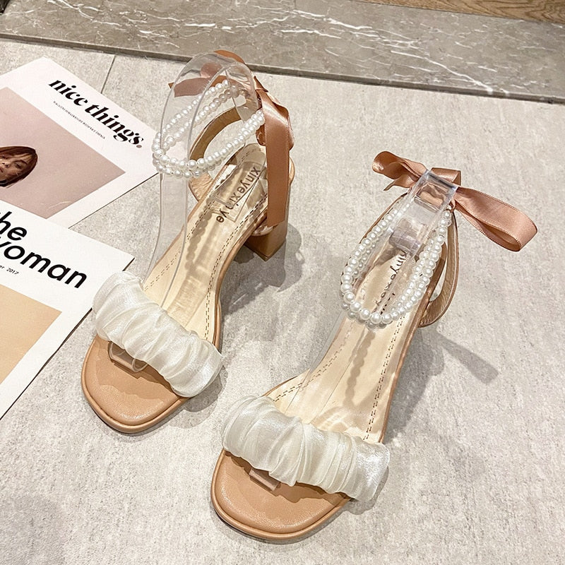 Low Sandals Woman Leather Low-heeled PU Rubber Rome Fabric Hoof Heels Slides Low Sandals Woman Leather Low-heeled Slides Fabric voguable