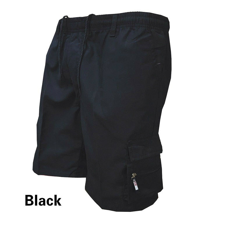 Mens Cargo Shorts New Side Multi-pockets Men Loose Work Shorts Casual Short Pants Male Plus Size Summer Outdoor Shorts voguable