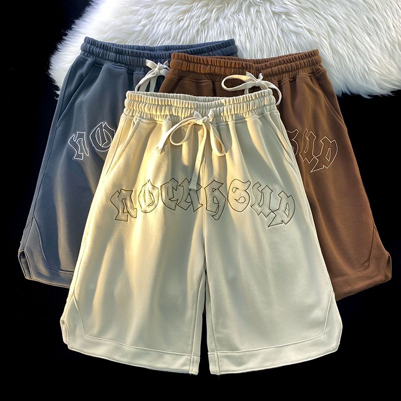 Vintage Basketball Oversize Shorts Men Fashion Y2k Pants Letter Loose Sport Casual Shorts Male Streetwear Techwear Clothes voguable