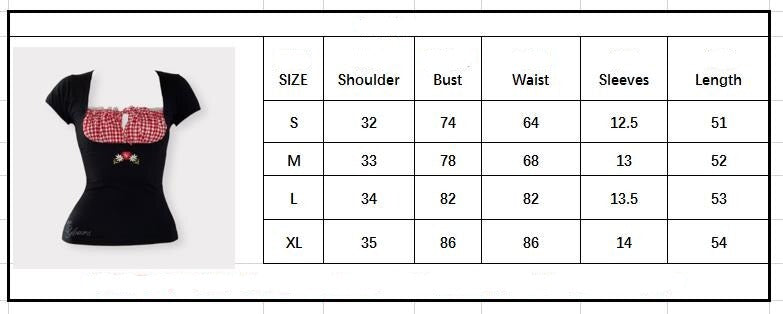 Voguable  Vintage Kawaii Bow Embroidery Mini Dress Patchwork Square Collar Short Sleeve Black Dress Retro Y2K Aesthetic Fairy Clothes voguable