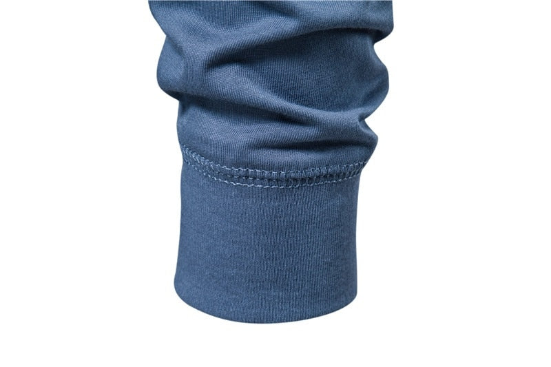 Voguable Henry Collar T Shirt Men Casual Solid Color Long Sleeve T Shirt for Men Autumn High Quality 100% Cotton Mens T Shirts voguable