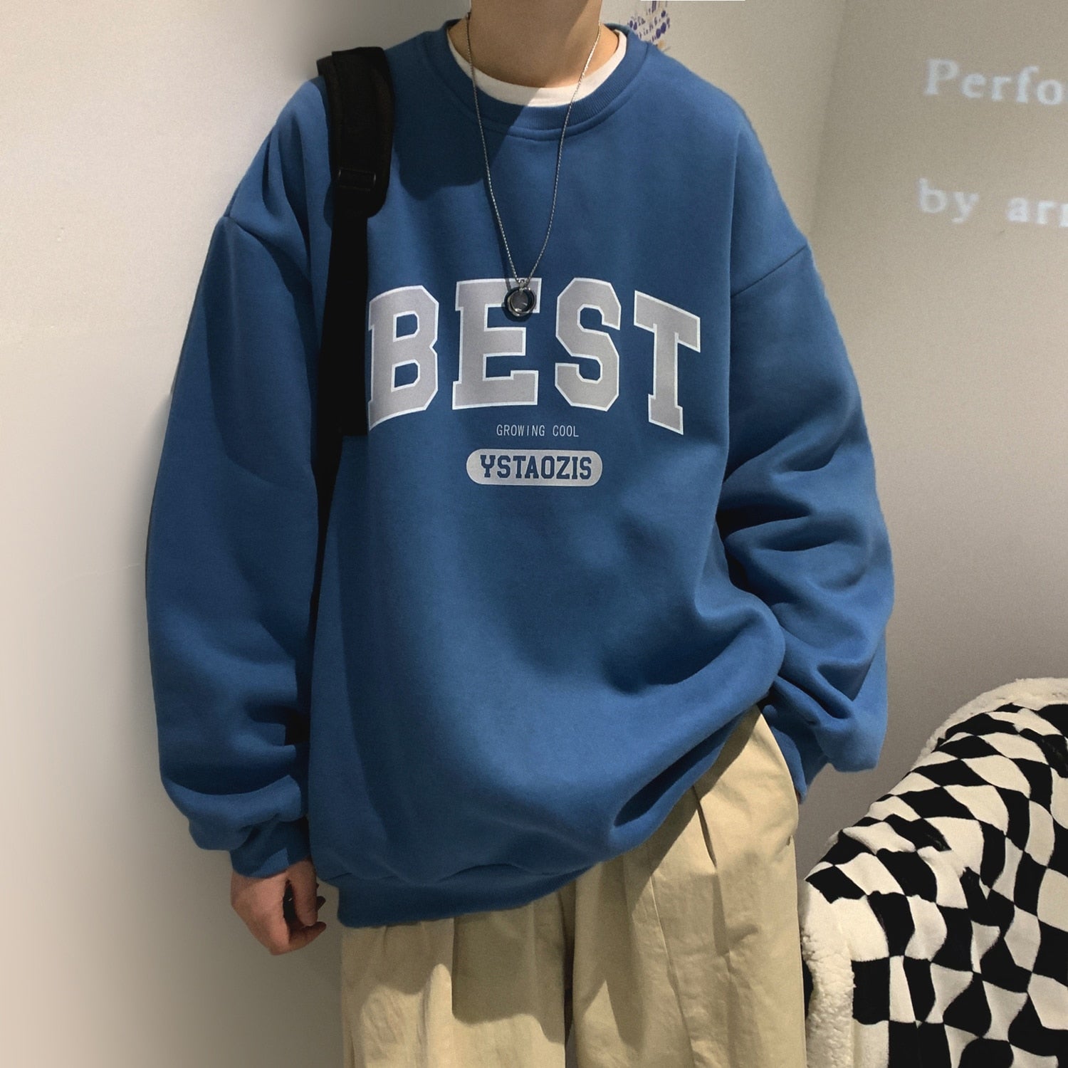 Voguable Privathinker Spring Autumn Letter Hoodies For Men Oversized Sweatshirts Korean Man Clothing Casual Women Pullovers Thick 3XL voguable