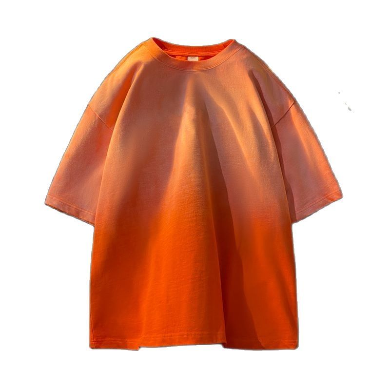 Solid Color Batik Acid Washed T-shirts Women Summer Oversized Tees Streetwear Female Short Sleeve Tshirt Clothes voguable