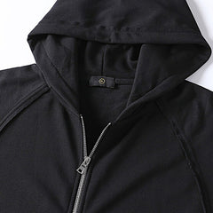 With Hat Vests Man Loose Trendy Waistcoats Students Zipper Solid Pockets Casual All-match Simple Sleeveless Jackets Korean Style voguable
