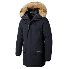 Winter Long Parkas Jacket Men Cotton Faux Fur Collar Detachable Hooded Thick Jackets Causal Waterproof Multi-pocket Coats Male voguable
