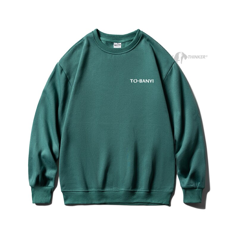 Harajuku Men Casual Sweatshirts Oversized Autumn Winter Male O Neck Hoodies Korean Fashion Unisex Sport Pullovers voguable