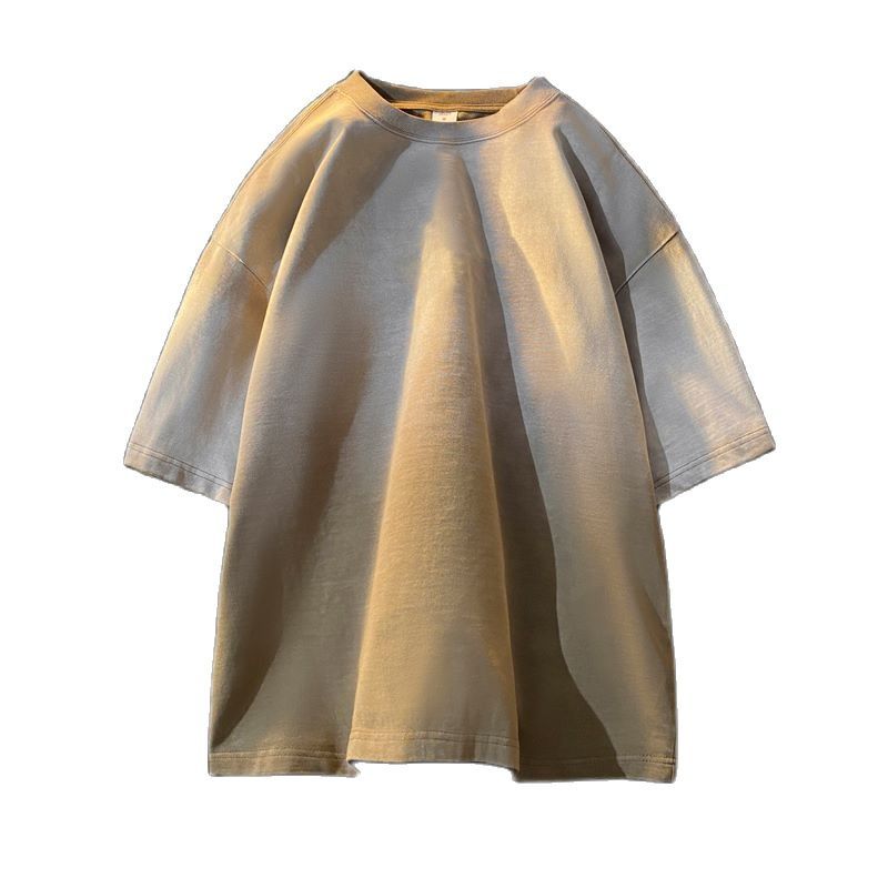 Solid Color Batik Acid Washed T-shirts Women Summer Oversized Tees Streetwear Female Short Sleeve Tshirt Clothes voguable