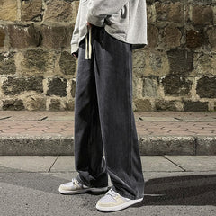 voguable Men's Jeans Pants Casual Vintage Baggy Clothing Straight Leg Trousers Korean Fashion Man Streetwear Pop Harajuku Oversize Pants voguable