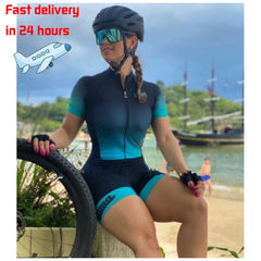 Voguable   2022 Women's Profession Triathlon Suit Clothes Biking Skinsuits Coupa De Ciclismo Rompers Jumpsuit Kits  Maillot Mujer voguable