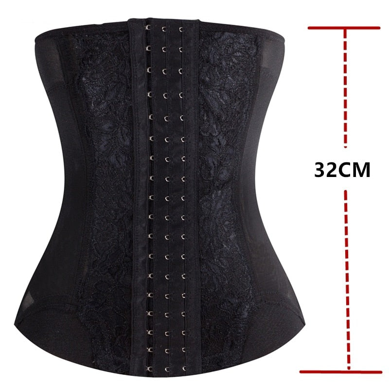Waist Trainer Sexy Corsets And Bustiers Waist Cincher Corset Tops Sexy Lace Shapewear Slimming Belt Shaper Modeling Strap Girdle voguable