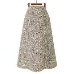 Vintage floral print chiffon skirts women Sprint Summer korean A line Pink streetwear high waist ladies midi skirt voguable