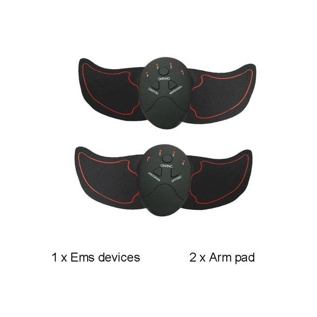 Smart Abdominal Muscle Stimulator Training EMS Abs Trainer Home Gym Trainer Fitness Gear Equipment Stimulator Muscle Exerciser voguable