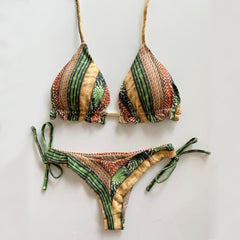 Bikini 2020 Sexy Swimwear Women Push-up Swimsuit Biquini Bathing Suit Beachwear Bandage Swim Beach Wear Brazilian Bikini Set voguable