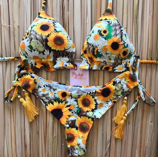 Bikini 2020 Sexy Swimwear Women Push-up Swimsuit Biquini Bathing Suit Beachwear Bandage Swim Beach Wear Brazilian Bikini Set voguable