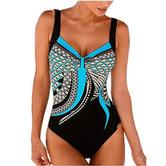 Swimwear Women 2021 One Piece Swimsuit Push Up Sexy Bathing Suit Women Swimming for Beach Wear Monokini Plus Size Swimwear 3XL voguable