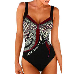 Swimwear Women 2021 One Piece Swimsuit Push Up Sexy Bathing Suit Women Swimming for Beach Wear Monokini Plus Size Swimwear 3XL voguable