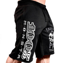 Voguable Men New Cotton Shorts Men's loose Short Trousers Fitness Bodybuilding Jogger Mens Brand durable Sweatpants Fitness Workout Short voguable