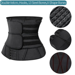 Men Waist Trainer Abdomen Slimming Body Shaper Belly Shapers Weight Loss Shapewear Tummy Slim Modeling Belt Girdle Sweat Trimmer voguable