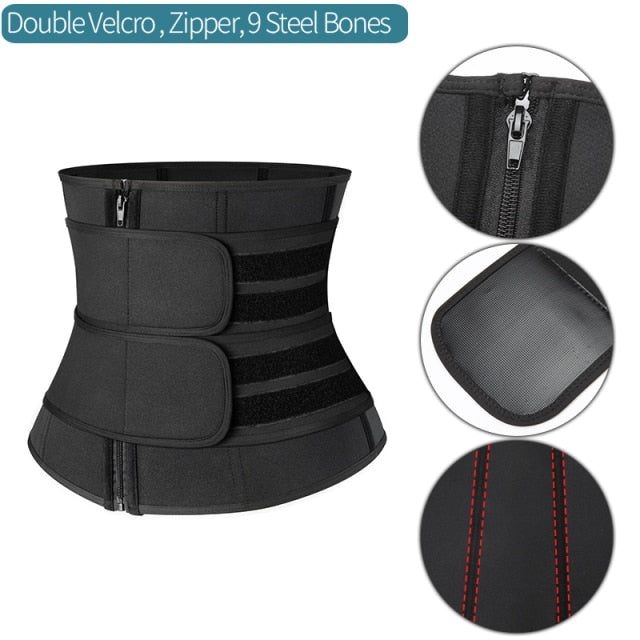 Men Waist Trainer Abdomen Slimming Body Shaper Belly Shapers Weight Loss Shapewear Tummy Slim Modeling Belt Girdle Sweat Trimmer voguable