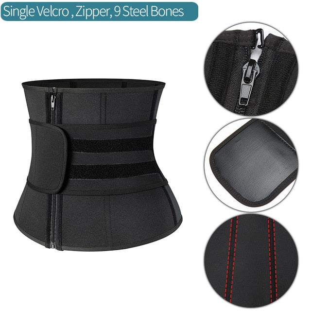 Men Waist Trainer Abdomen Slimming Body Shaper Belly Shapers Weight Loss Shapewear Tummy Slim Modeling Belt Girdle Sweat Trimmer voguable