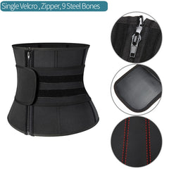 Men Waist Trainer Abdomen Slimming Body Shaper Belly Shapers Weight Loss Shapewear Tummy Slim Modeling Belt Girdle Sweat Trimmer voguable