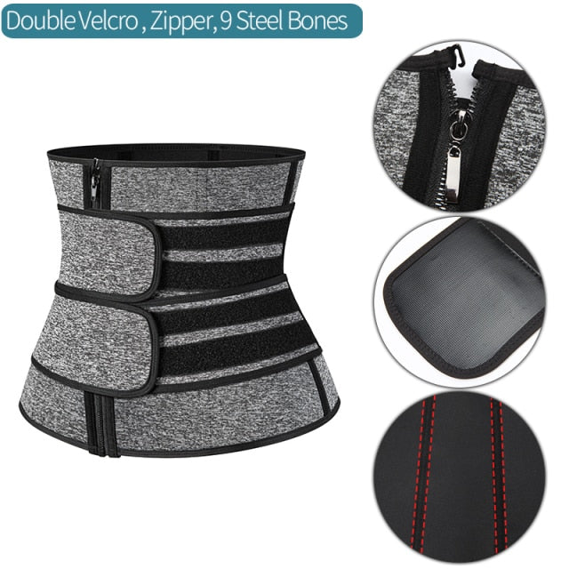 Men Waist Trainer Abdomen Slimming Body Shaper Belly Shapers Weight Loss Shapewear Tummy Slim Modeling Belt Girdle Sweat Trimmer voguable