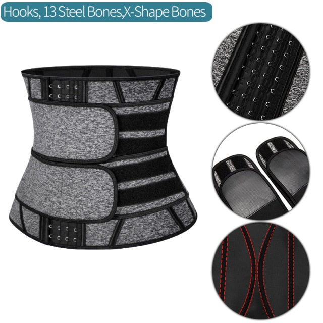 Men Waist Trainer Abdomen Slimming Body Shaper Belly Shapers Weight Loss Shapewear Tummy Slim Modeling Belt Girdle Sweat Trimmer voguable