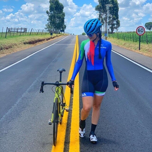 Xama women skinsuit cycling Jersey road bicycle Short sleeve jumpsuit summer cycles clothes Triathlon clothing ropa ciclismo mtb voguable