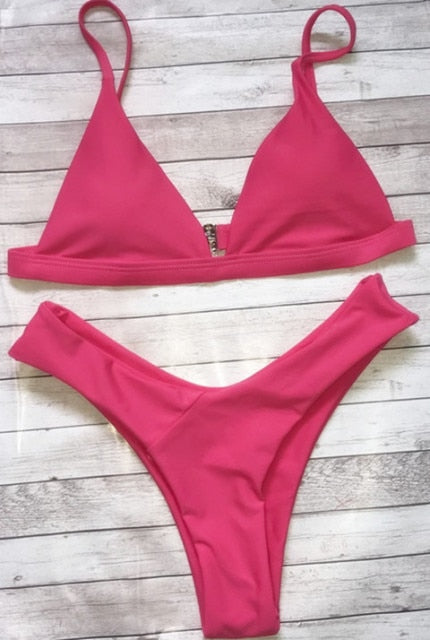 Bandage Sexy Brazilian Bikini Biquini Praia Swimwear Women Hot Swimsuit Traje De Bano Mujer Maillot Femme Monokini Badpak Dames voguable