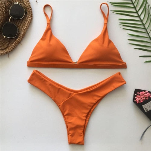 Bandage Sexy Brazilian Bikini Biquini Praia Swimwear Women Hot Swimsuit Traje De Bano Mujer Maillot Femme Monokini Badpak Dames voguable