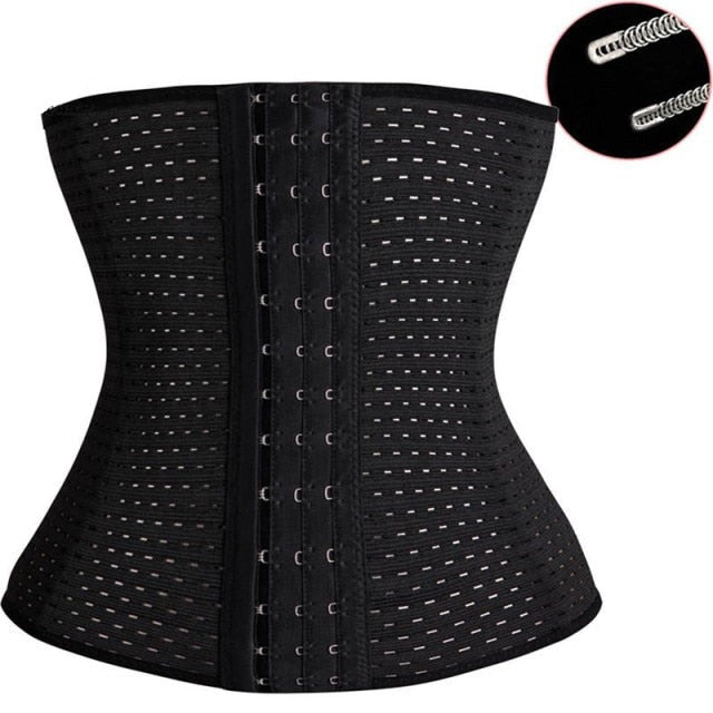 Wechery Waist Trainer Modeling Strap Tummy Slimming Underwear Belts Flat Belly Shaper Corset Sheath Steel Boned Cinchers XS-6XL voguable