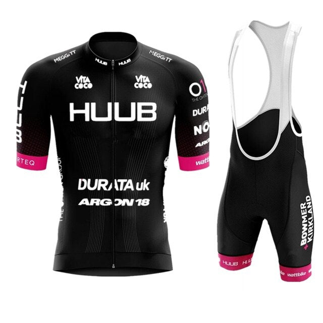 HUUB cycling Jersey suit Team Ribble Weldtite Bike Jersey Set  Summer Men clothing Short Sleeve Shirts Mtb Maillot Ropa Ciclismo voguable