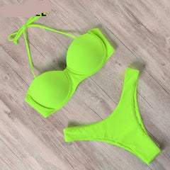 RUUHEE Bikini Swimwear Women Swimsuit 2021 Leopard Brazilian Bikini Set Push Up Bathing Suit Female Summer Beach Wear Biquini voguable