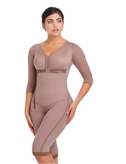 Voguable Solid Color Shapewear New Breasted One Piece Shapewear High Compression Faja Bra Waist Trainer voguable