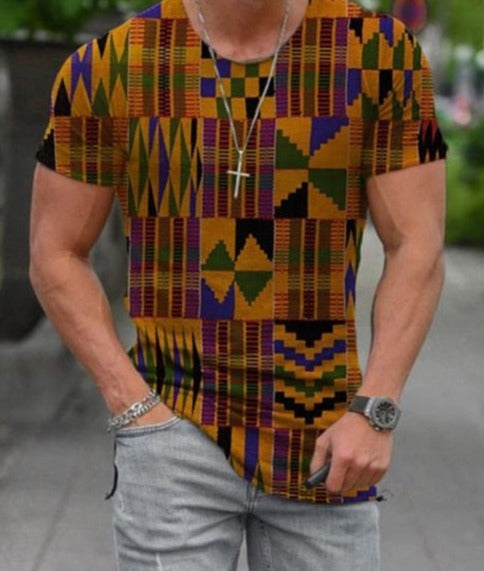 Voguable New Patchwork T-shirt Long Sleeve Fashion 3D Print Tops 2021 Summer Casual Pullovers Sexy Mens clothing Plus Size S-3XL voguable