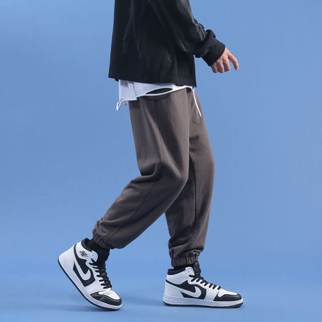 Voguable  Men Jogger Pants 2021 Spring OutDoor Casual SweatPants Men Straight Trouser Elastic Waist Baggy Pants Men's Clothing voguable