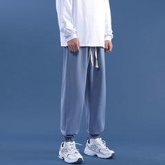 Voguable  Men Jogger Pants 2021 Spring OutDoor Casual SweatPants Men Straight Trouser Elastic Waist Baggy Pants Men's Clothing voguable