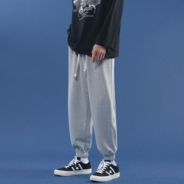 Voguable  Men Jogger Pants 2021 Spring OutDoor Casual SweatPants Men Straight Trouser Elastic Waist Baggy Pants Men's Clothing voguable
