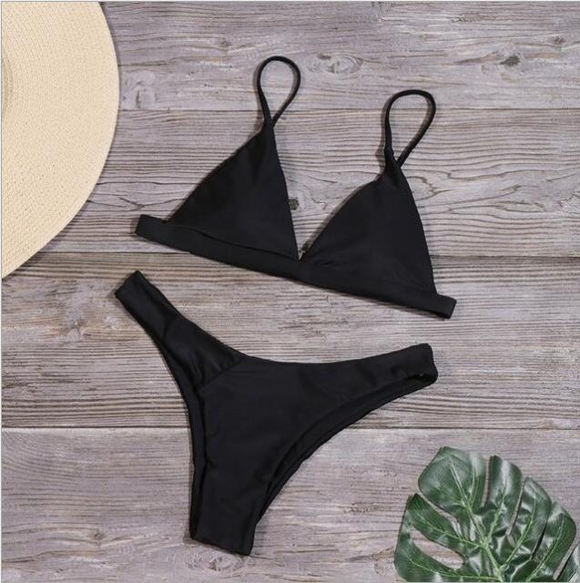 Bandage Sexy Brazilian Bikini Biquini Praia Swimwear Women Hot Swimsuit Traje De Bano Mujer Maillot Femme Monokini Badpak Dames voguable