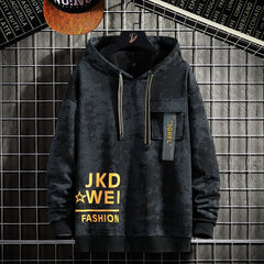 Voguable  New Men's Hoodie Spring and Summer Hip-Hop Japanese Streetwear Text Hoodie Men Patchwork Sweatshirt Men Drop Transport voguable
