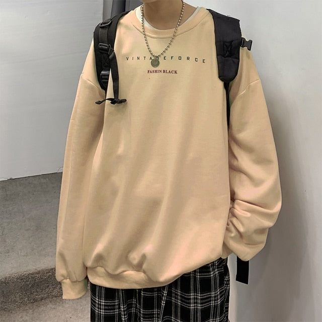 Voguable Funny Printed Men Hoodies Autumn New Men's Fashion Sweatshirts 5 Colors Man Streetwear Casual Pullovers voguable