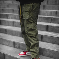Voguable Cargo Pants Men 2021 Hip Hop Streetwear Jogger Pant FashionTrousers Gyms Fitness Casual Joggers Sweatpants Men Pants voguable