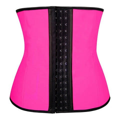 NINGMI Rubber Body shaper for women sexy Shapewear Waist Trainer Cincher latex Shaper Burning Slimming waist Belt Corset Bustier voguable