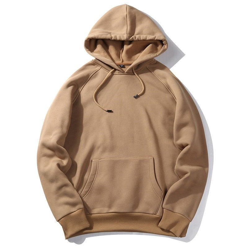 Voguable Brand Men Hoodie Sweatshirt Spring and Autumn Men Hoodie Sweatshirt Men's Solid Color Long Sleeve Hoodie Couple Hoodies voguable