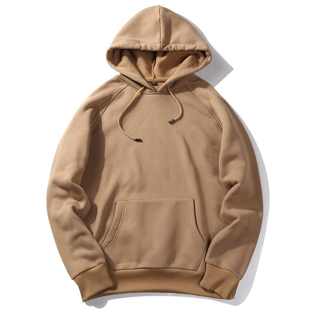 Voguable Brand Men Hoodie Sweatshirt Spring and Autumn Men Hoodie Sweatshirt Men's Solid Color Long Sleeve Hoodie Couple Hoodies voguable